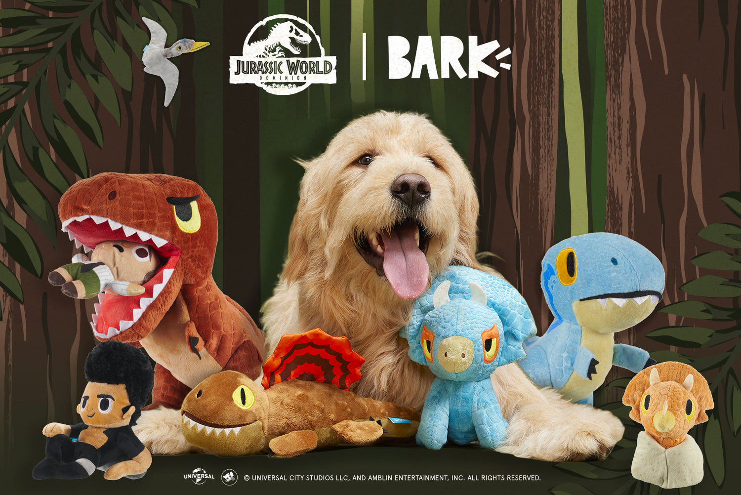 HOLD ONTO YOUR BUTTS! BARK RELEASES LIMITED-EDITION JURASSIC WORLD SUBSCRIPTION BOXES