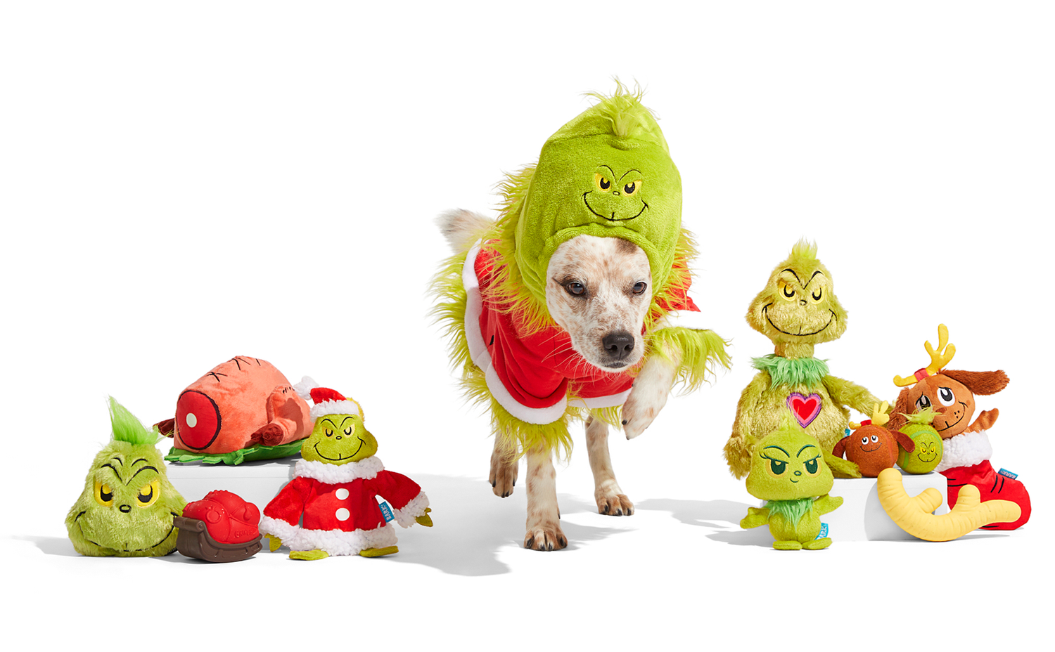 Dr. Seuss' The Grinch BARK Toys (And A Wearable!) Now Available At Petsmart