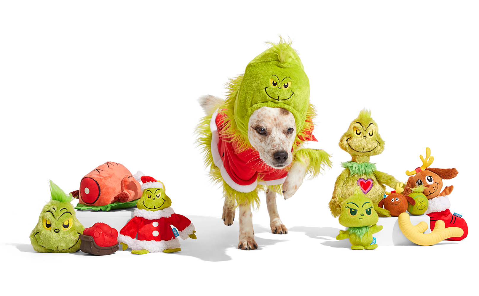 Dr. Seuss' The Grinch BARK Toys (And A Wearable!) Now Available At Petsmart