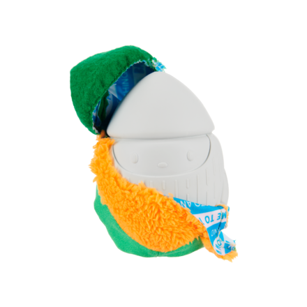 Lucky Larry Leprechaun Super Chewer Durable 2-in-1 Dog Toy