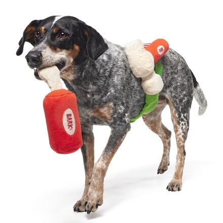 Do-It-Your-Elf Toolbelt Wearable Multipart Plush Dog Toy