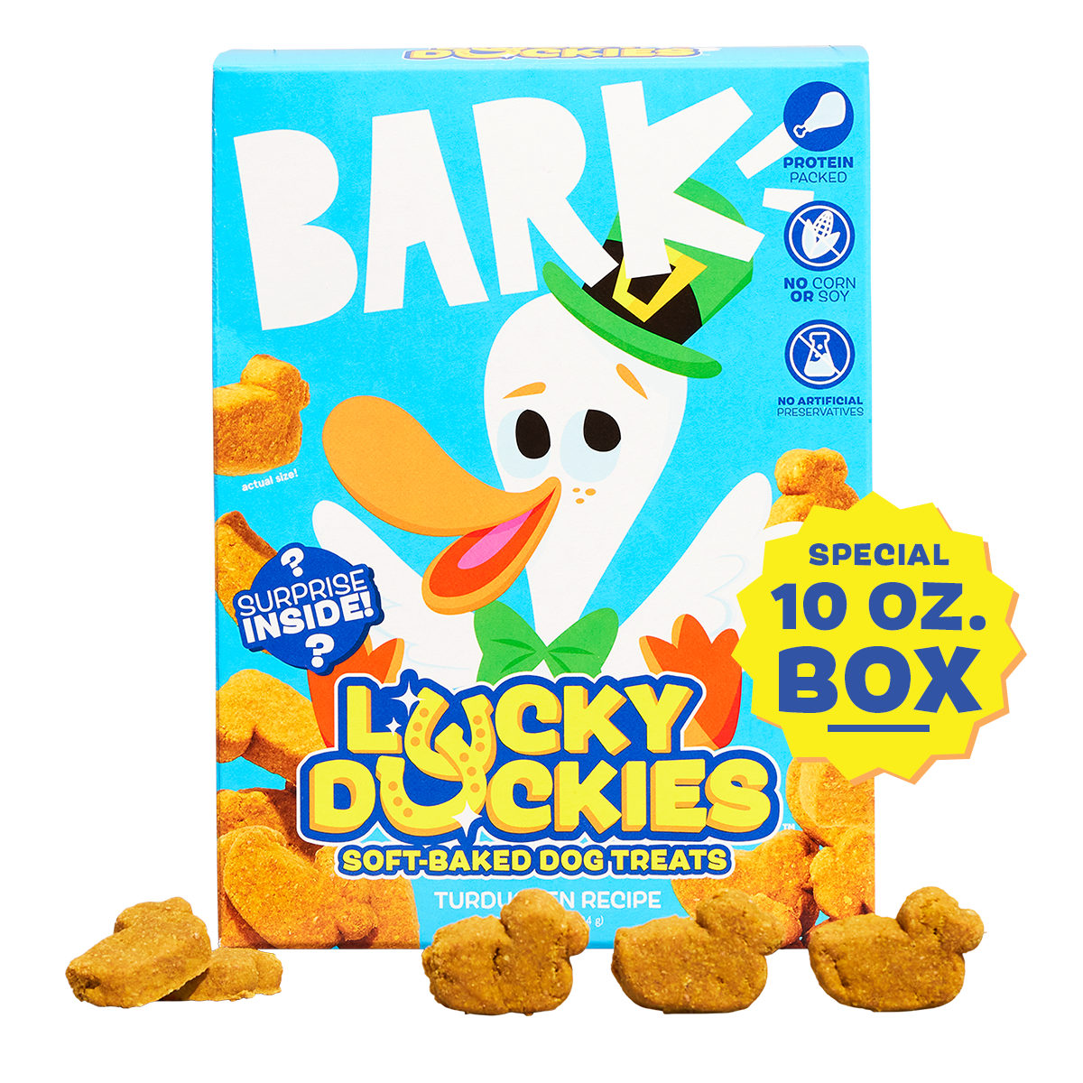 Lucky Duckies ™ Soft Baked Dog Treats - Turduken Recipe