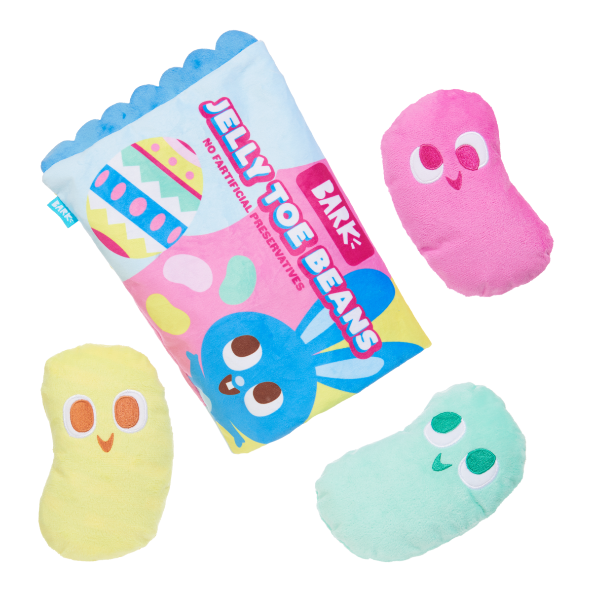 Jelly Toe Beans Plush Multi-Part + Enrichment Dog Toy – BARK