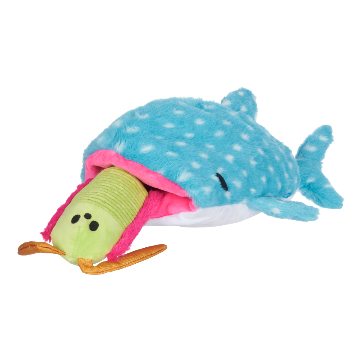 Big Mark The Whale Shark Plush Multi-Part + Extra Large Dog Toy