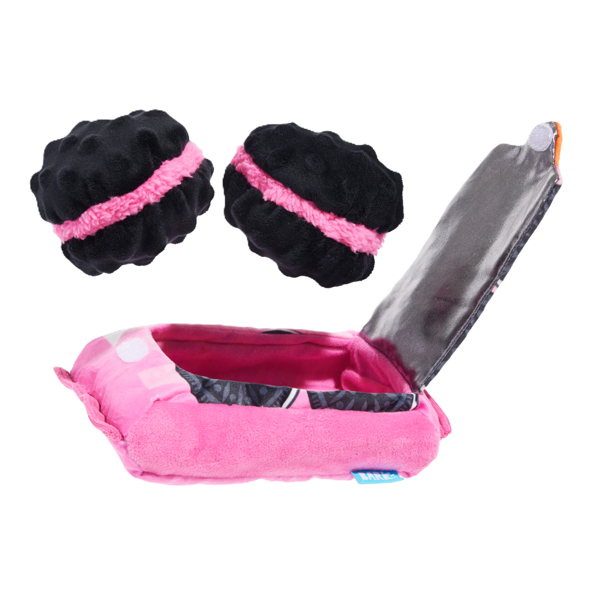 Rainbow Dogo Dunkers Plush Multi-Part + Enrichment Dog Toy