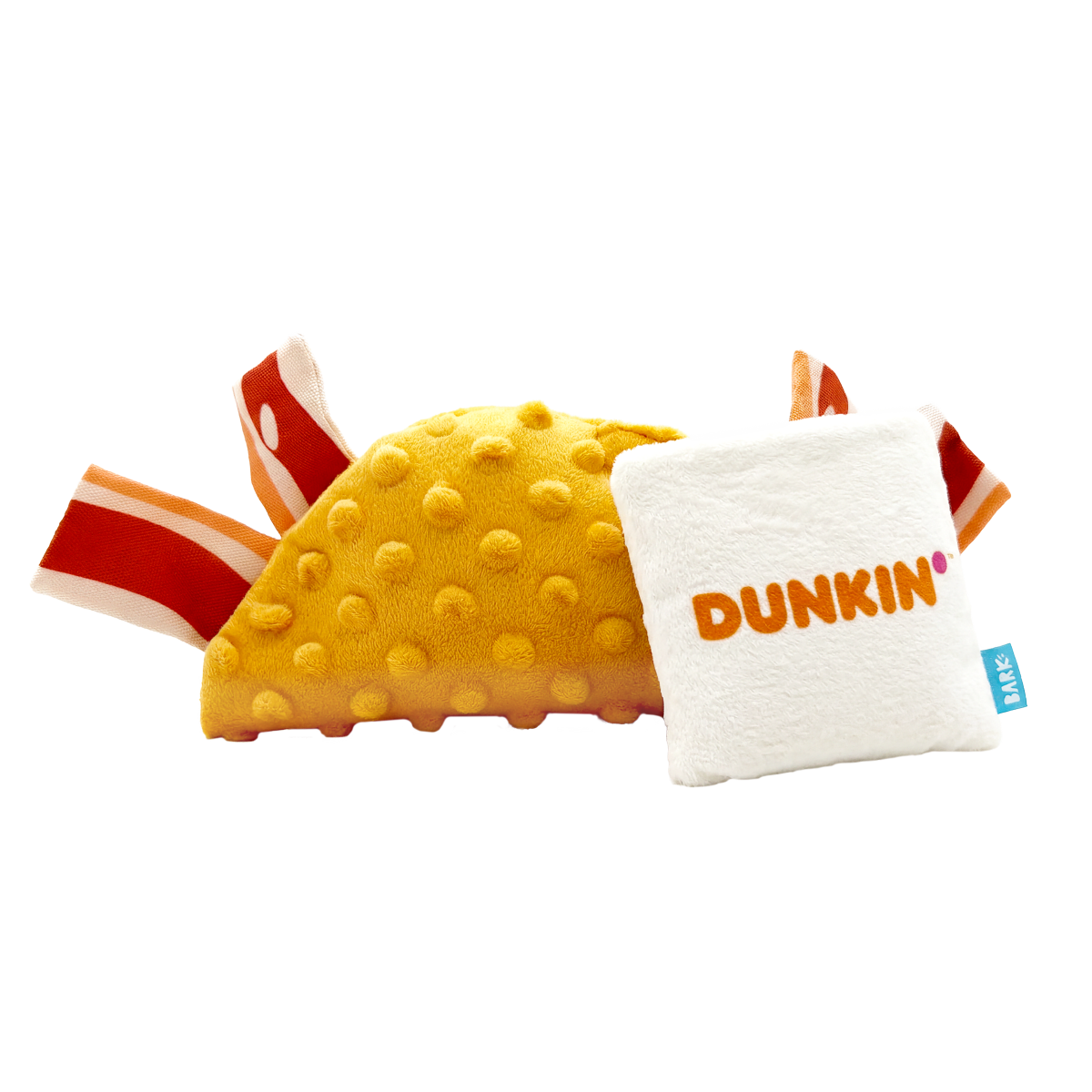 Dunkin'® Wake-Up Wrap Plush Multi-Part Dog Toy