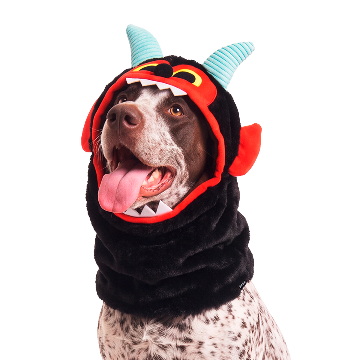 Krampus Dog Snood Hood