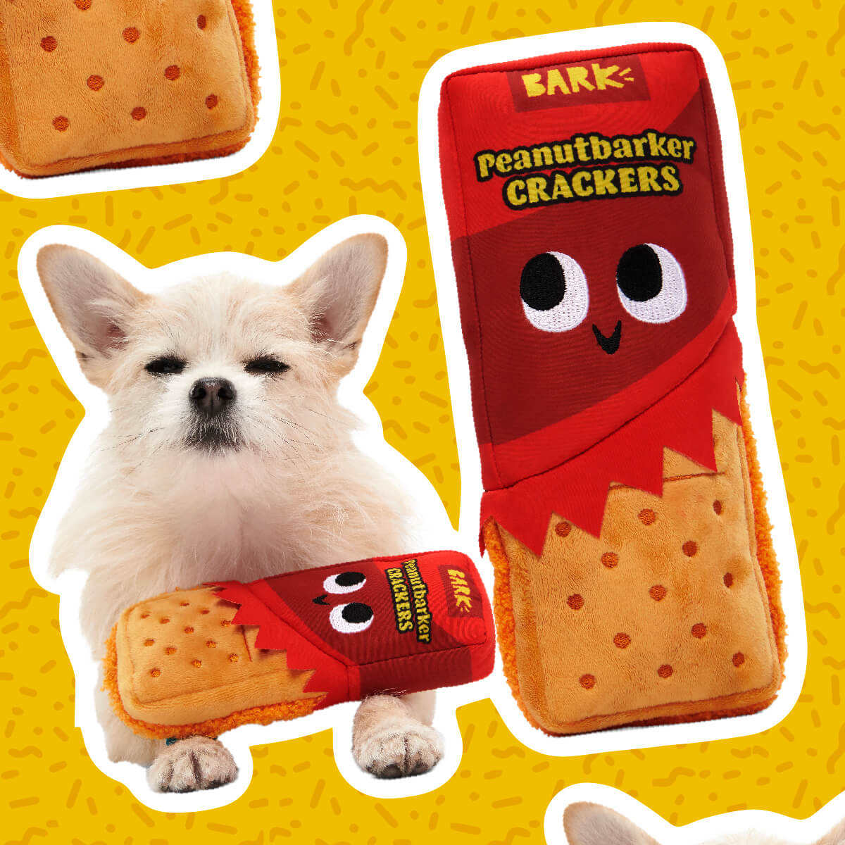 Junk Food Club, Plush Monthly Dog Toys