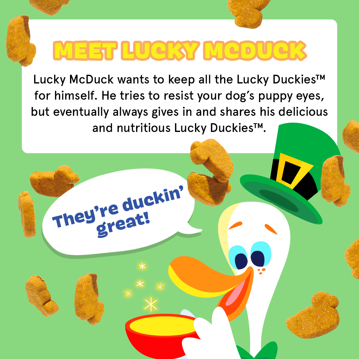 Lucky Duckies ™ Soft Baked Dog Treats - Turduken Recipe