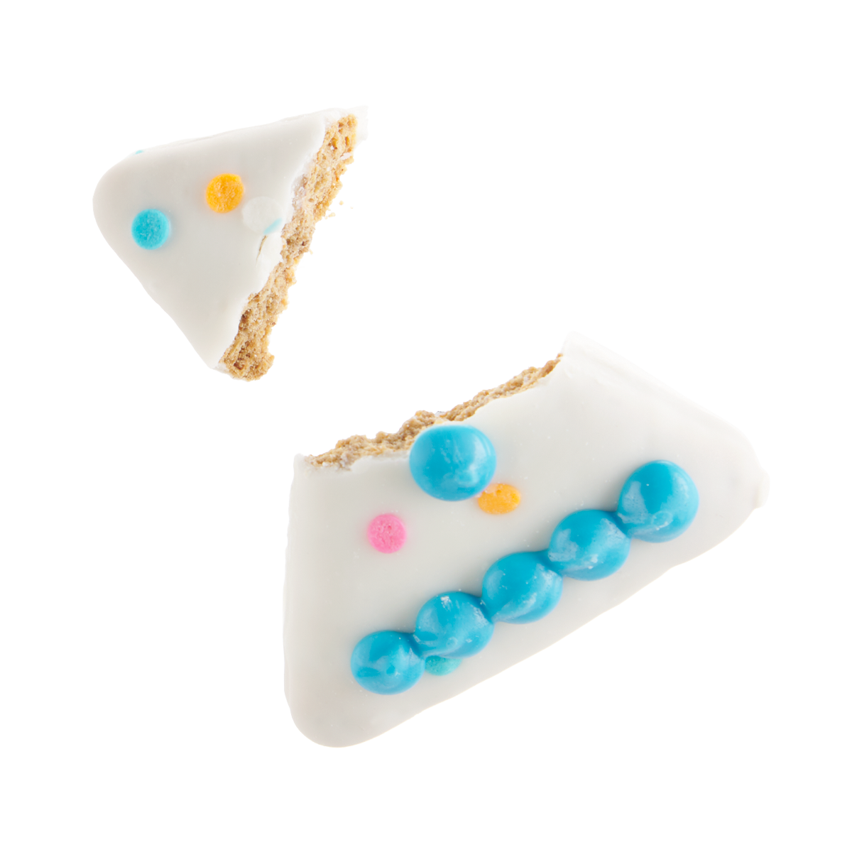 Barkday Cake Vegetarian Hard & Crunchy 6-Piece Dog Cookie