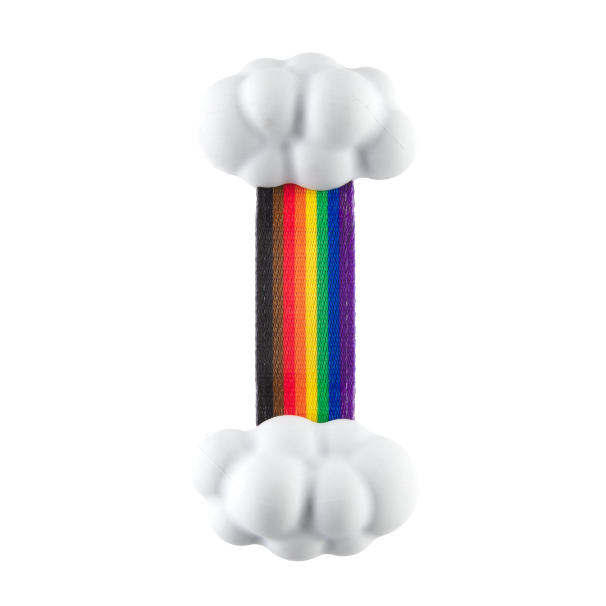 Proud Pup Rainbow Super Chewer Durable Tug Dog Toy