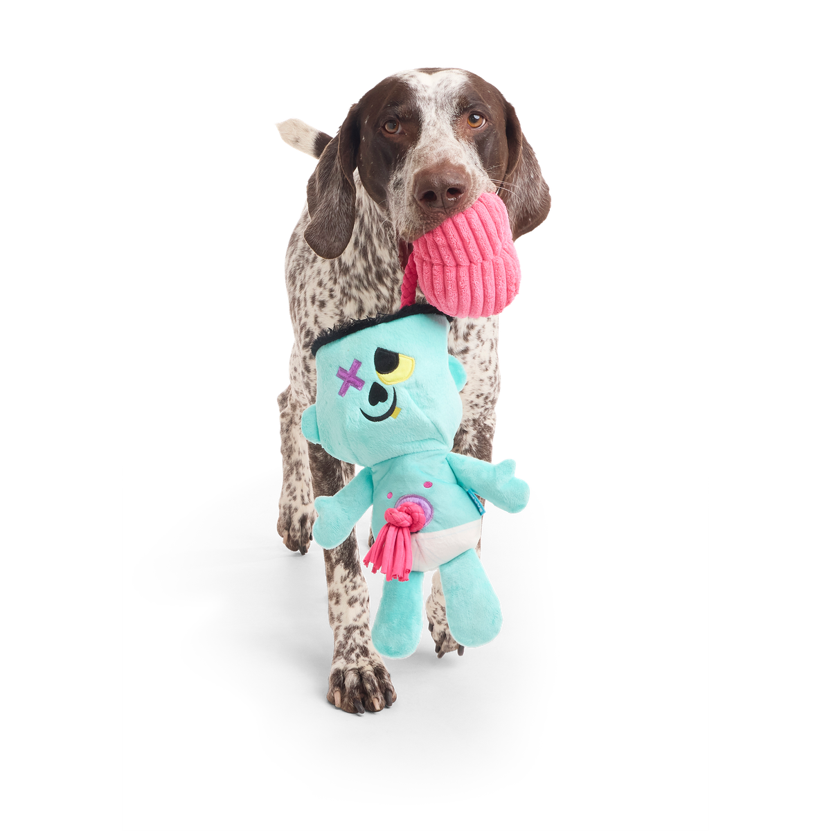 Ghoul-Ghoul Ga-Ga Plush Tug Dog Toy