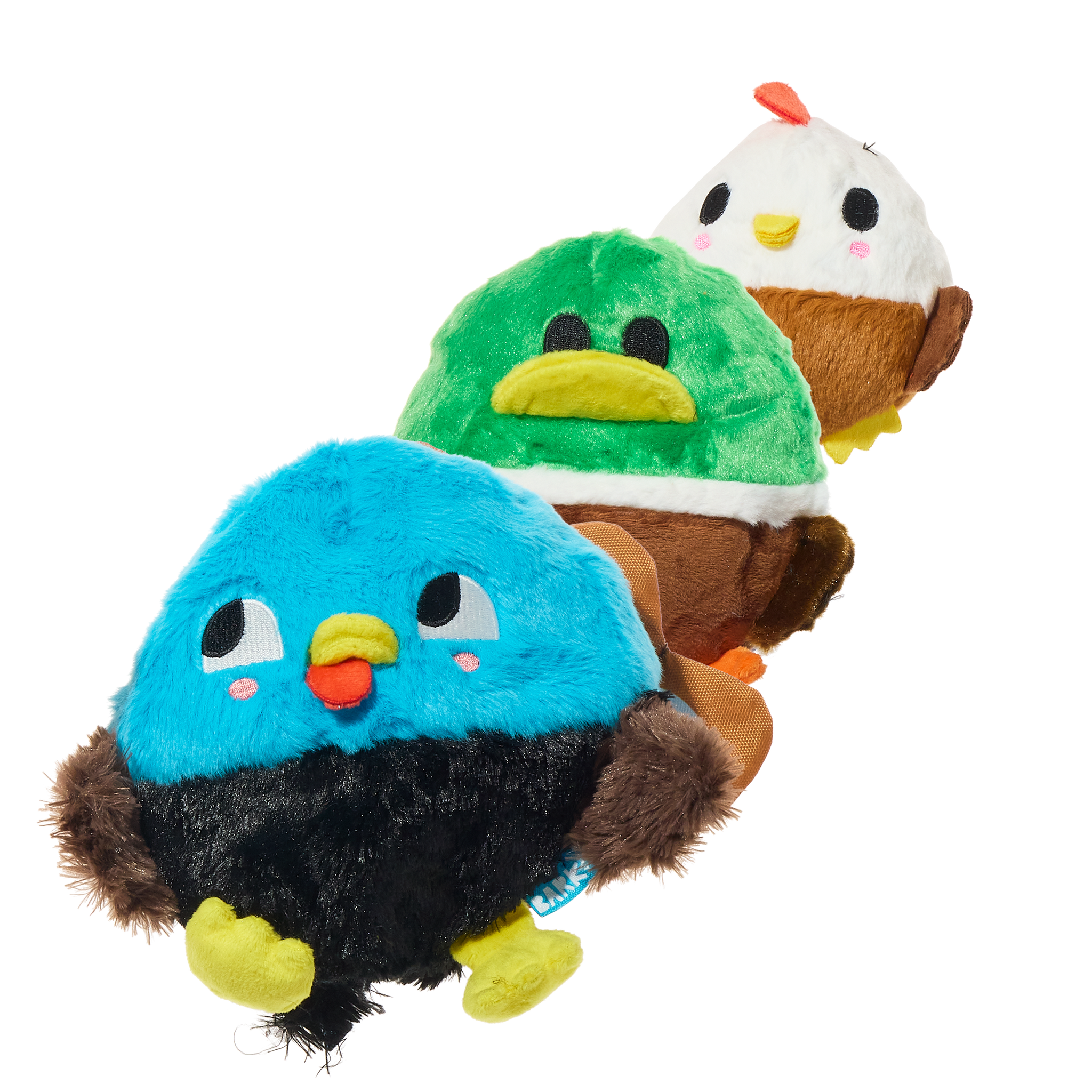 The Pecking Order Plush Multi-Part Dog Toy – BARK