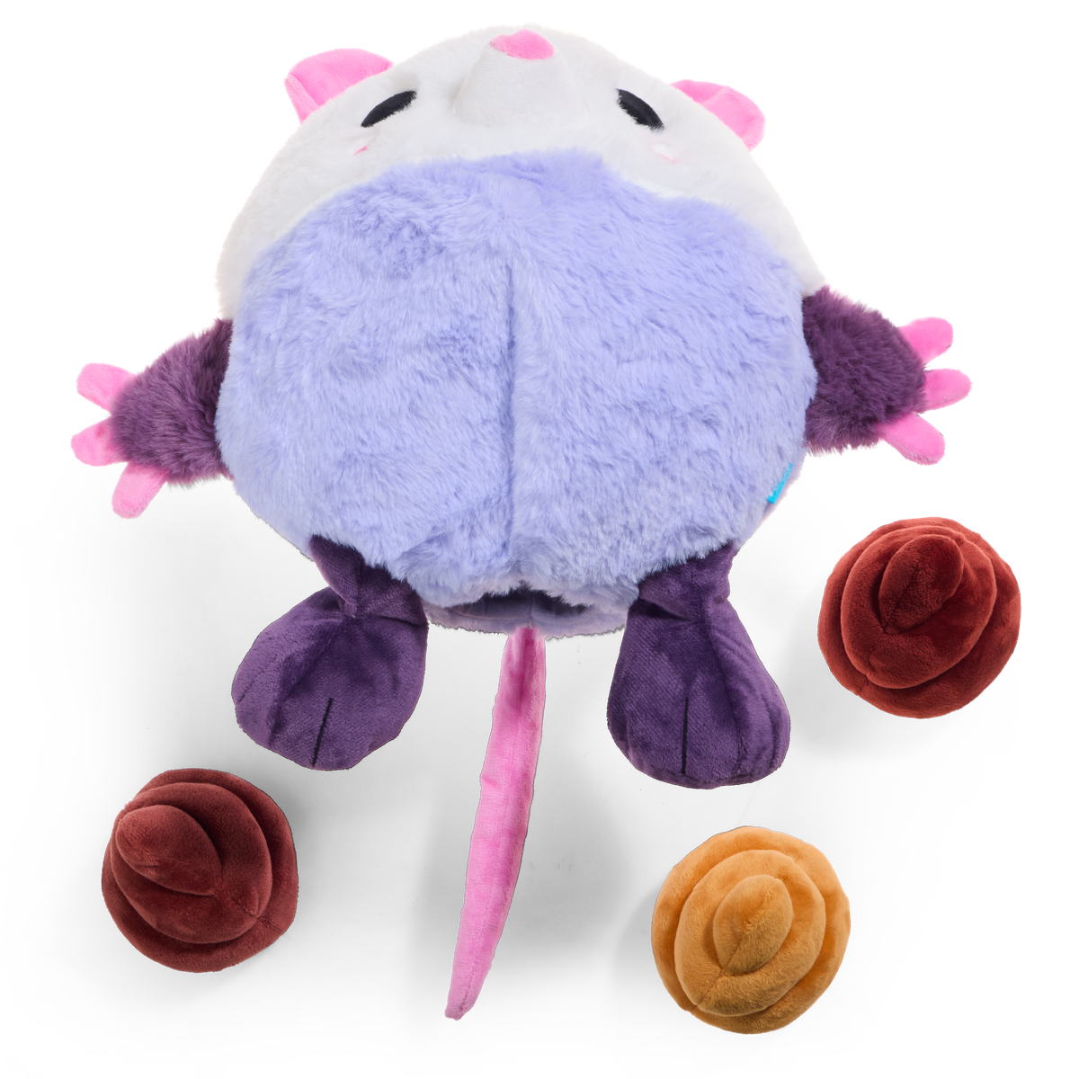 Poopers the Opossum Plush Extra-Large Multi-Part + Enrichment Dog Toy