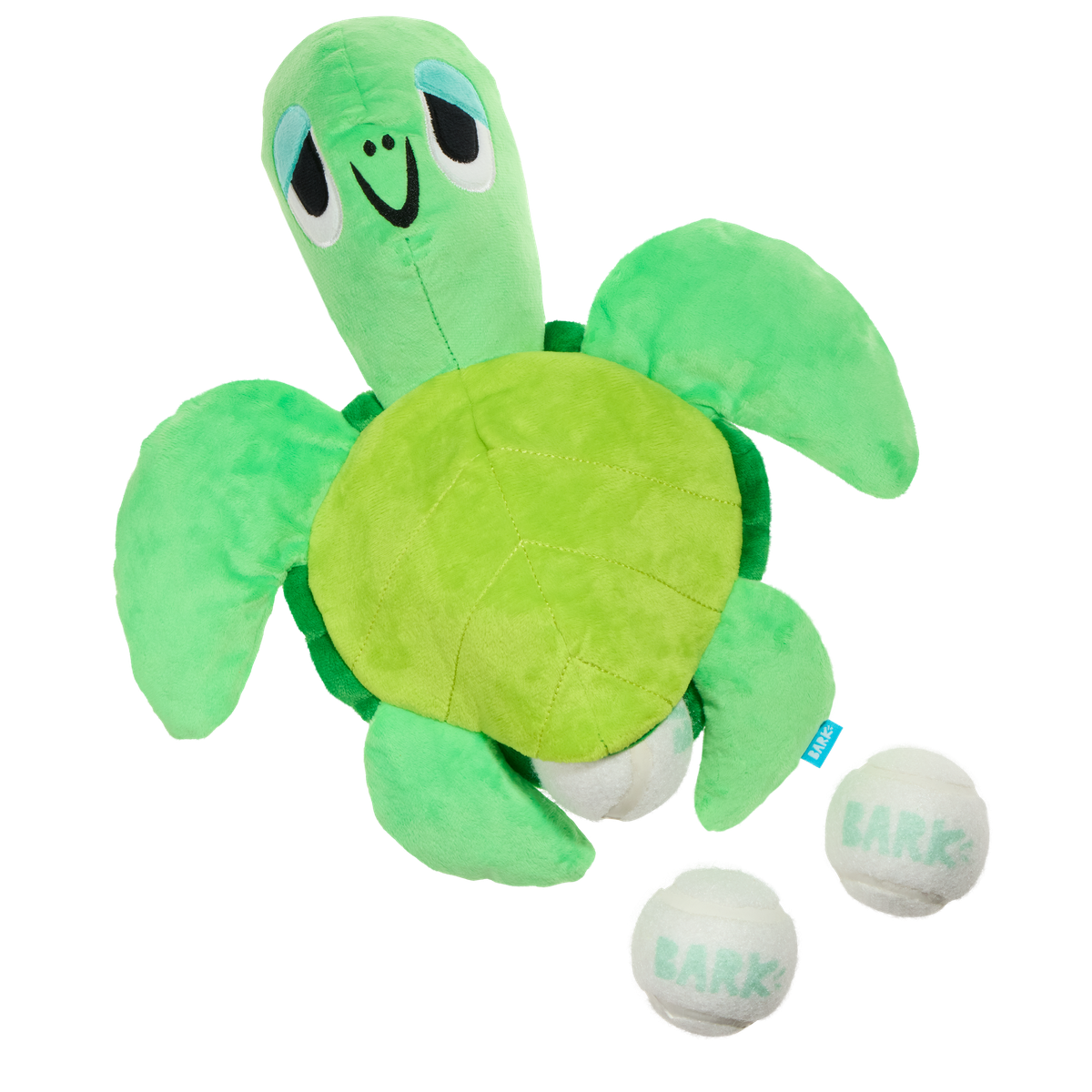 Fertile Myrtle Plush Extra-Large Enrichment + 3 Squeaky Tennis Balls Fetch Dog Toy