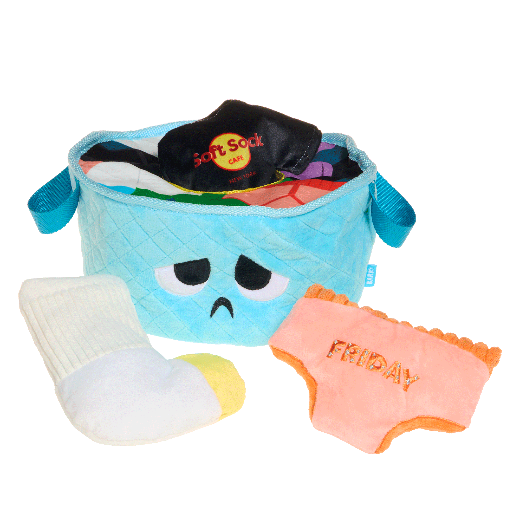Basket Stace Plush Extra-Large Enrichment Dog Toy