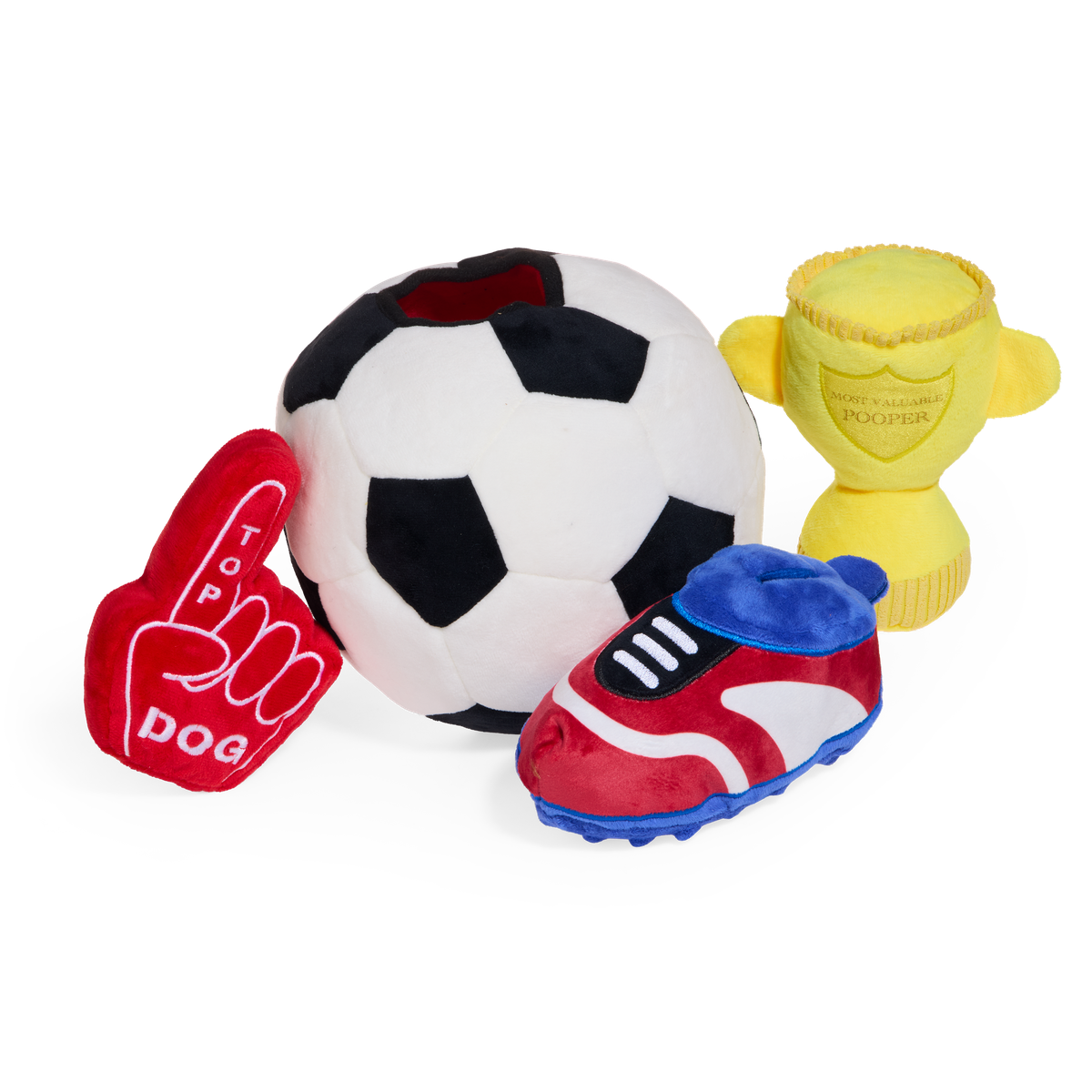 Snootbol Haul Plush Multi-Part + Enrichment Dog Toy