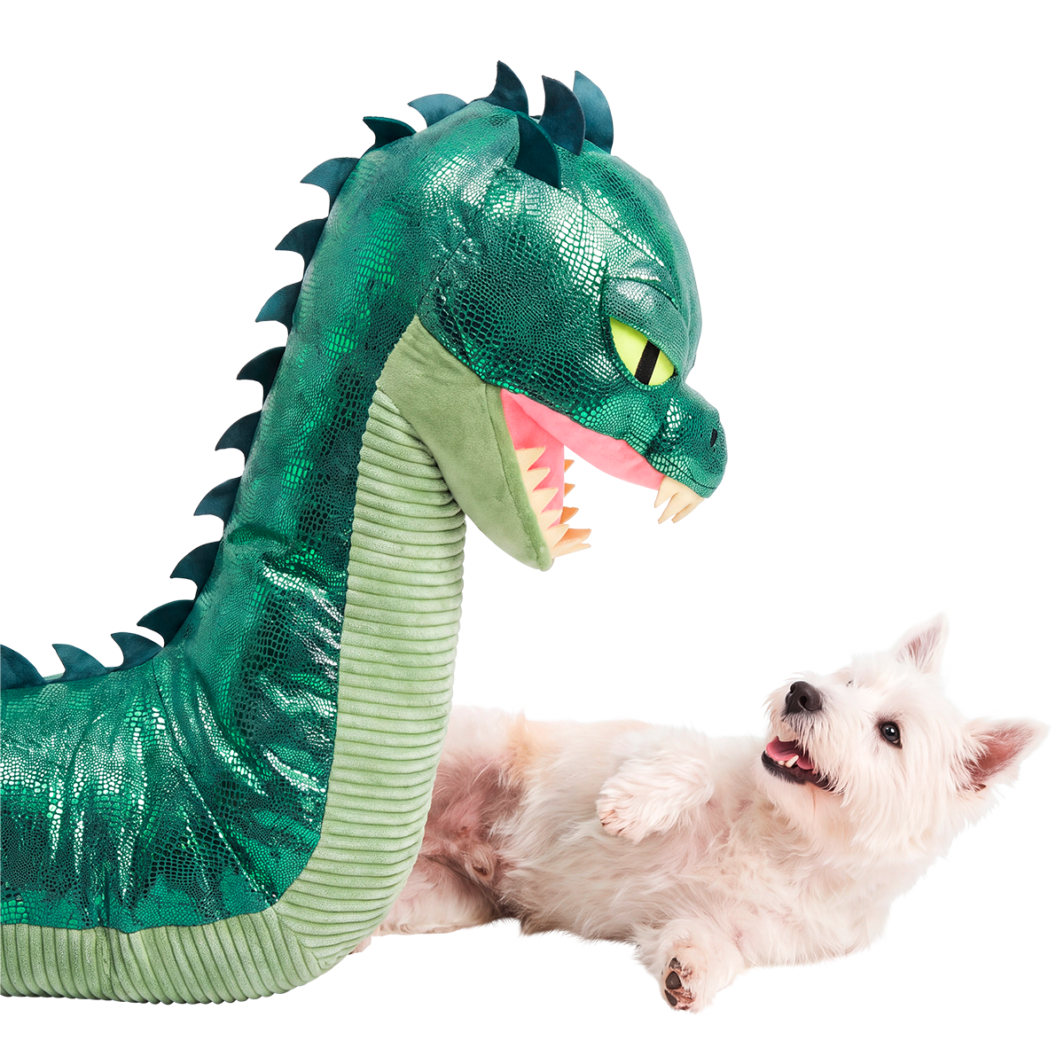 Basilisk Plush XXXL Multi-Part + Enrichment Dog Toy