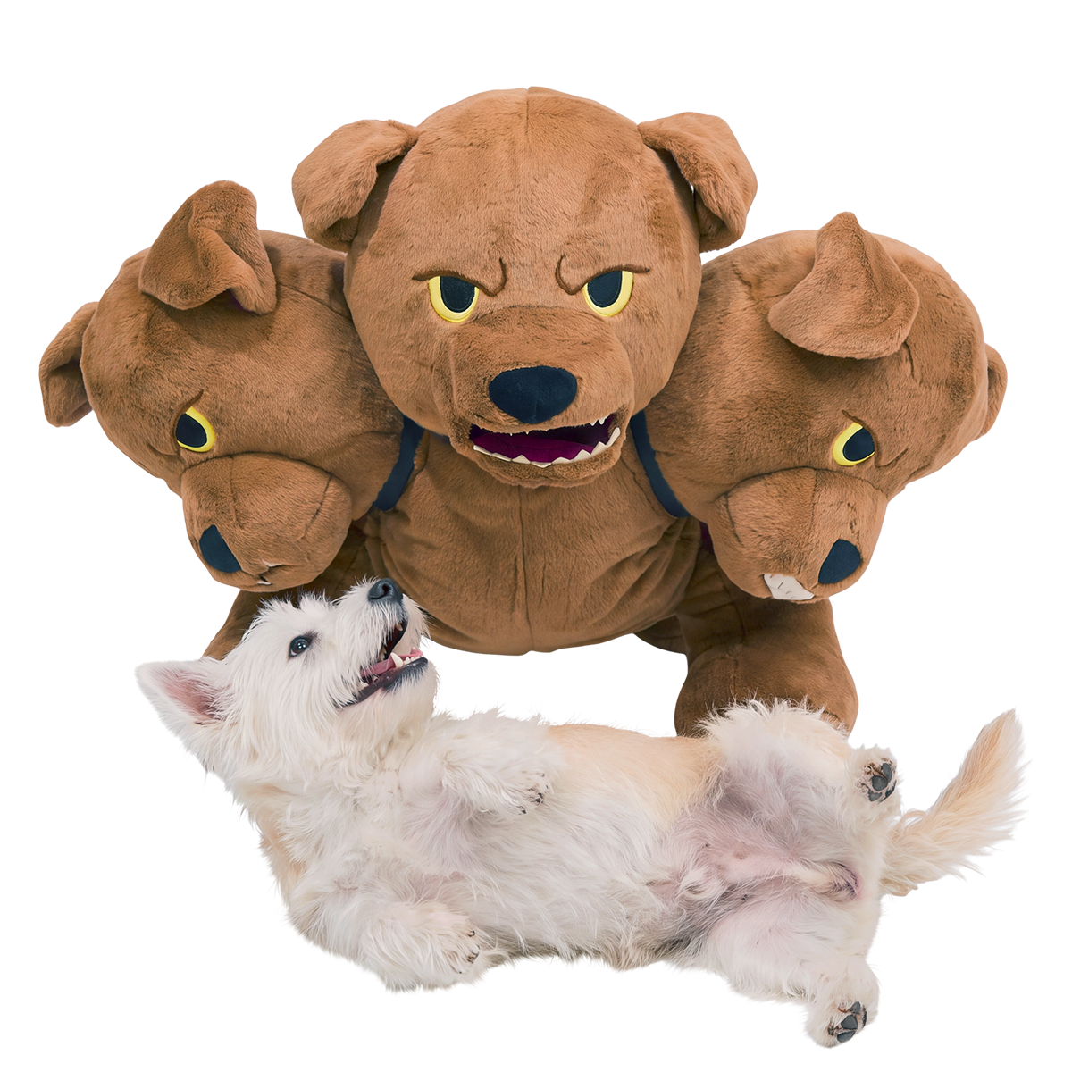 Sleepytime Fluffy Plush XXL Multi-Part + Enrichment Dog Toy