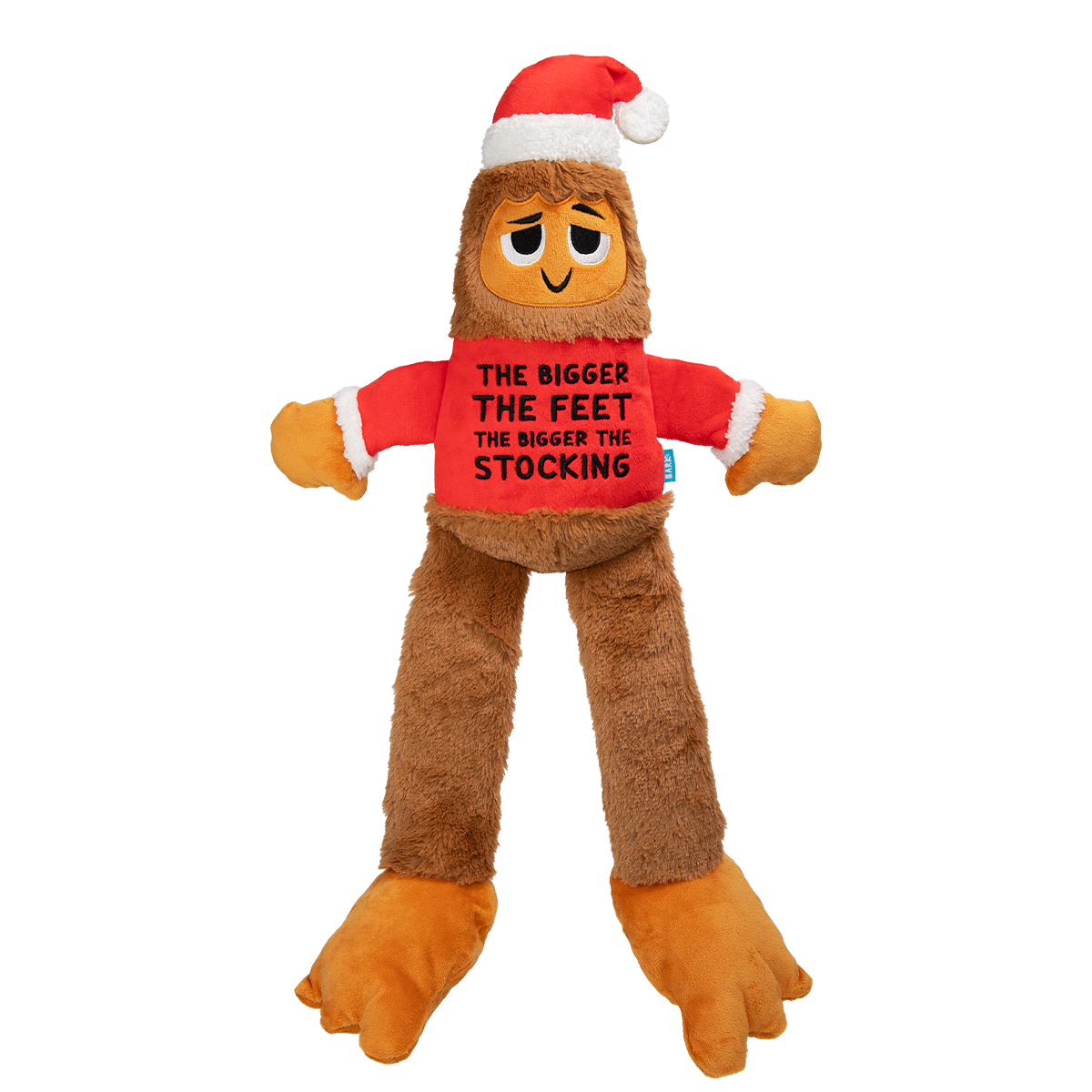 Sasquatch Claus Plush XXL Tug Dog Toy