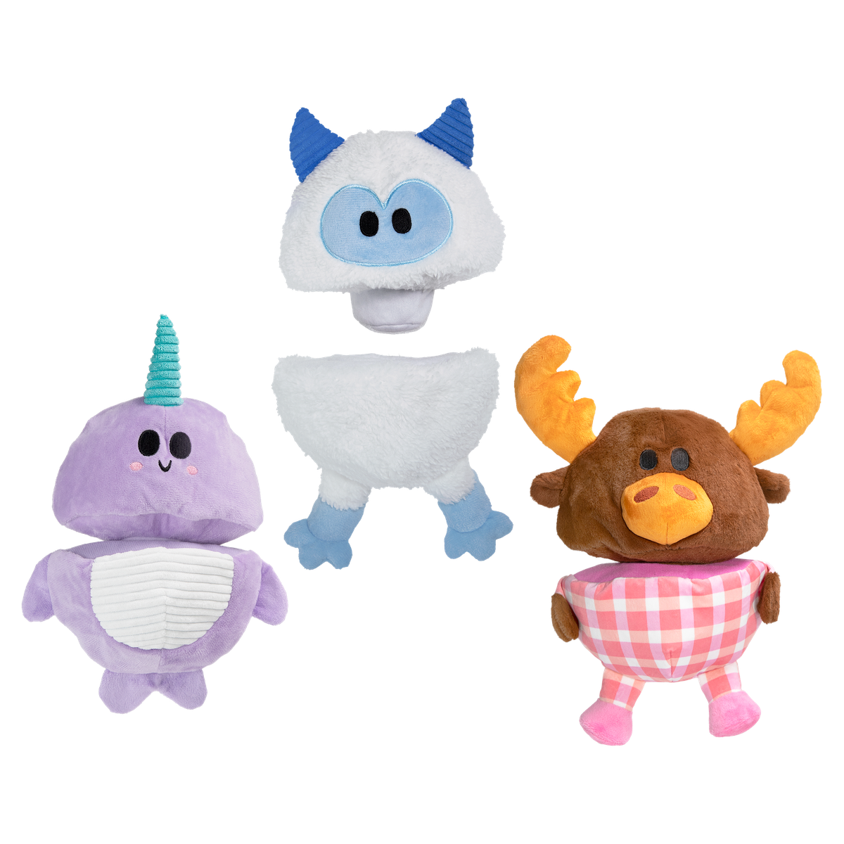 トイプーさまグッズ Cold-Weather Friends Plush Multi-Part + Enrichment Dog Toy – BARK
