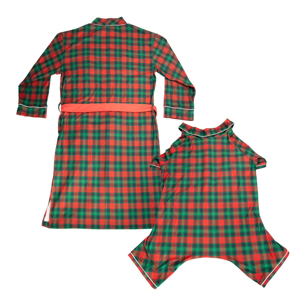 Howliday PJs For Two Dog PJ & Human Robe Set
