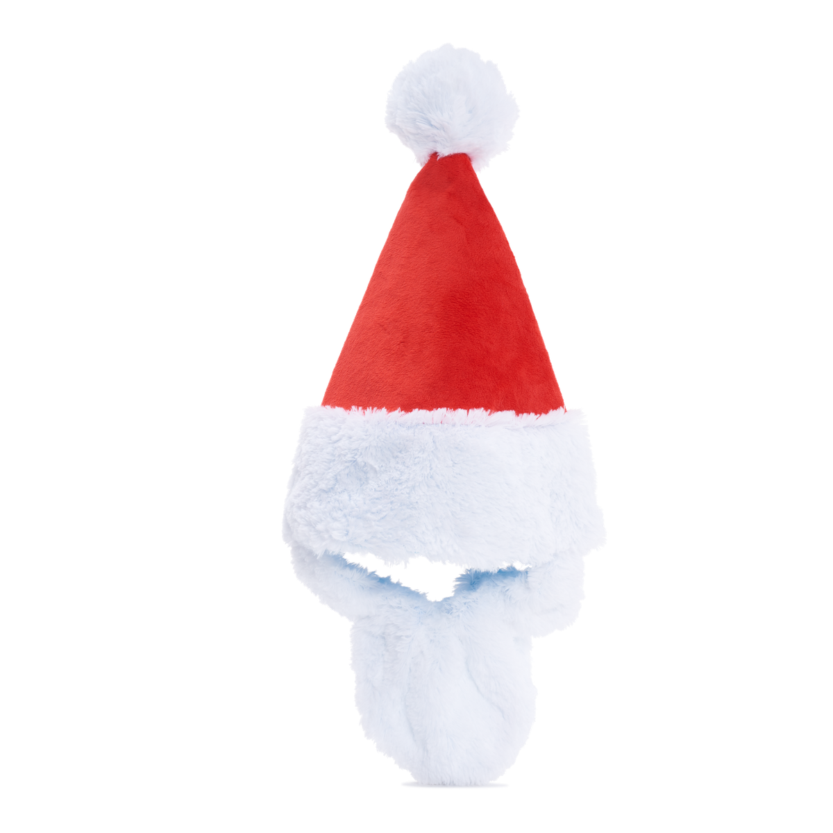 Here Comes Santa Paws Plush Wearable Tug Dog Toy