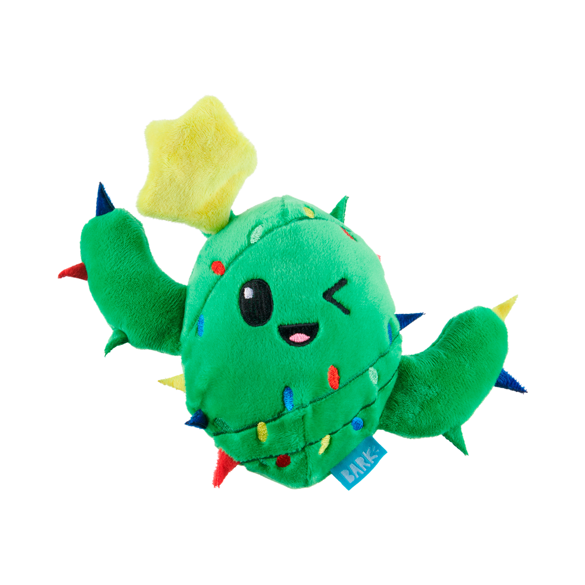 Consuela the Christmas Cactus Rip & Reveal Plush Dog Toy