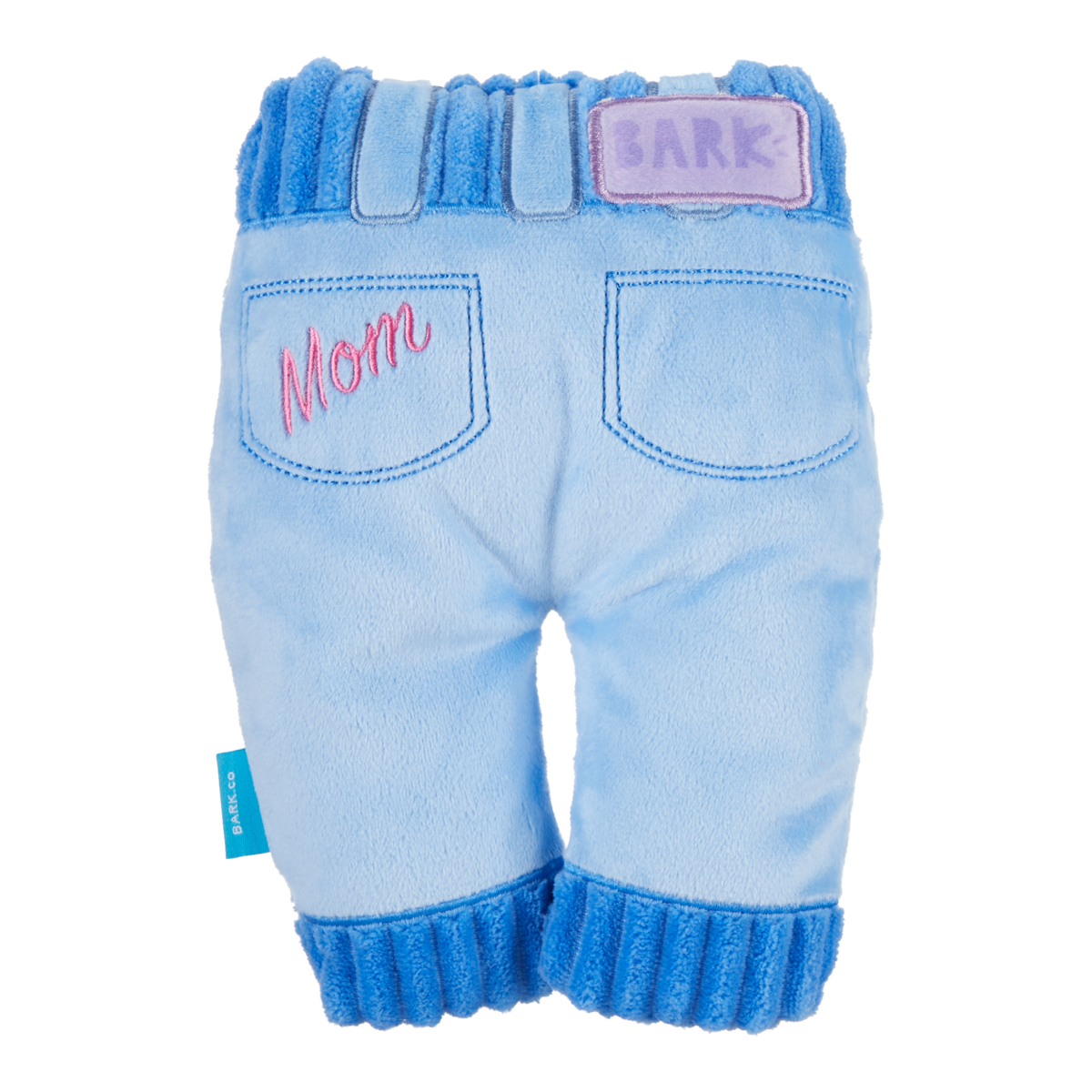 Squeaky Clean Mom Jeans Plush Tug Dog Toy
