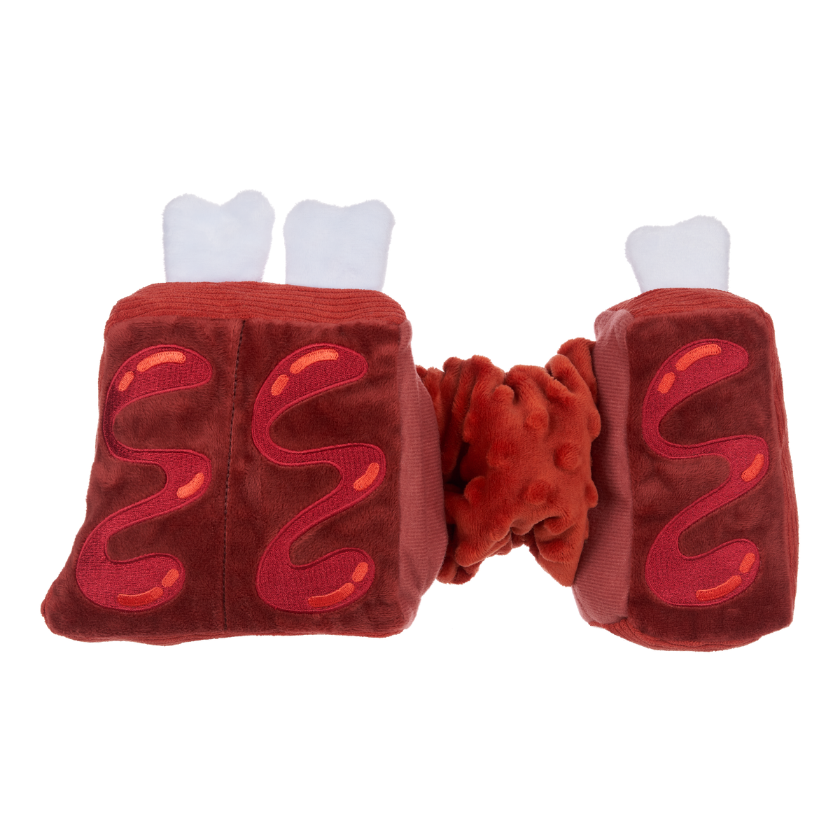 Baby Bark Ribs Plush Tug Dog Toy