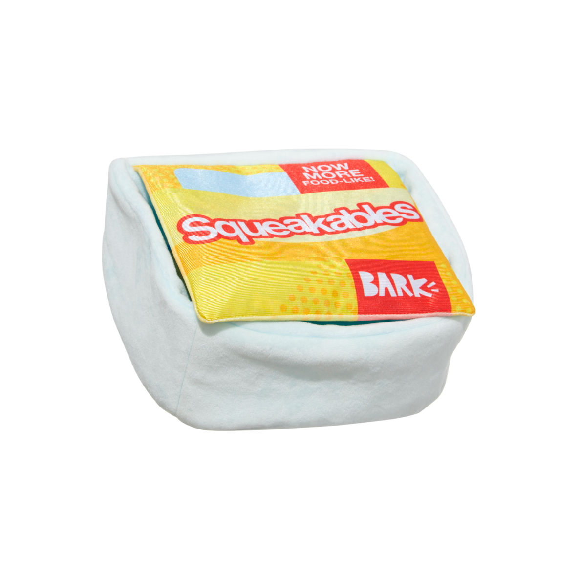 Squeakables Plush Multi-Part + Enrichment Dog Toy