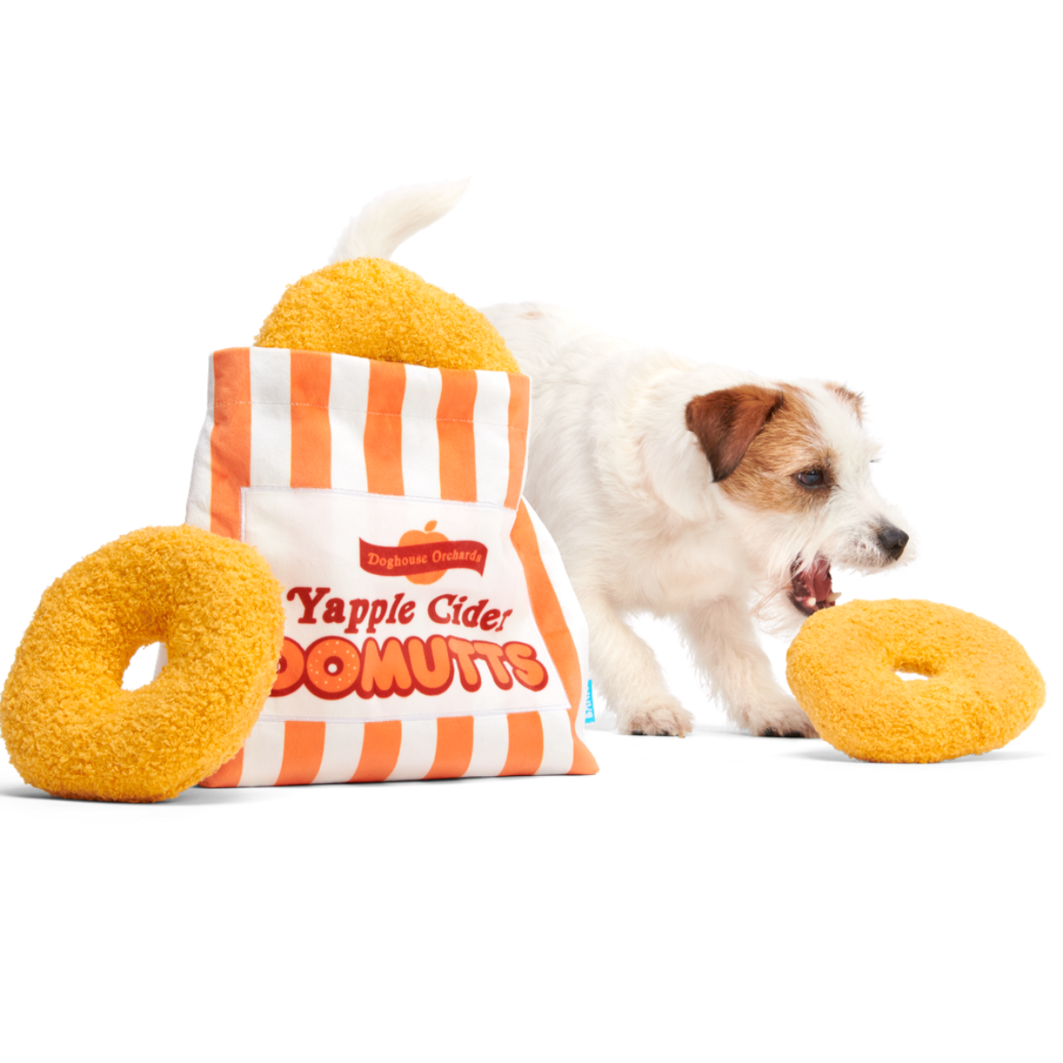 Yapple Cider Domutts Plush Extra-Large + Enrichment + Multi-Part