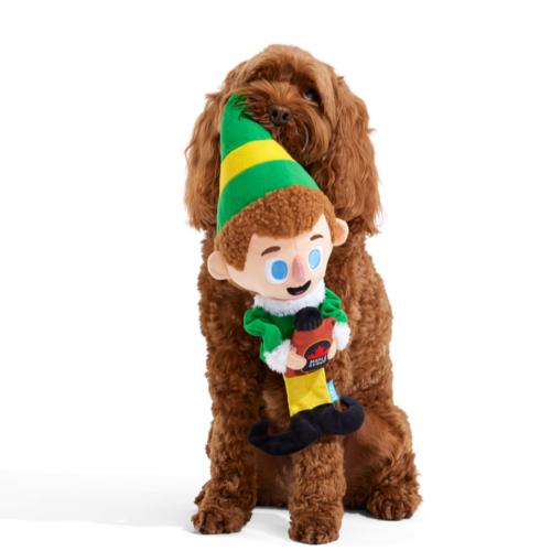 Elf Dog Toy & Treat Holiday Gift Box