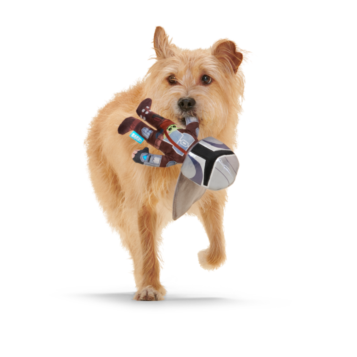 The Mandalorian™ Bounty Fetcher Plush Tug + Multi-Part Dog Toy