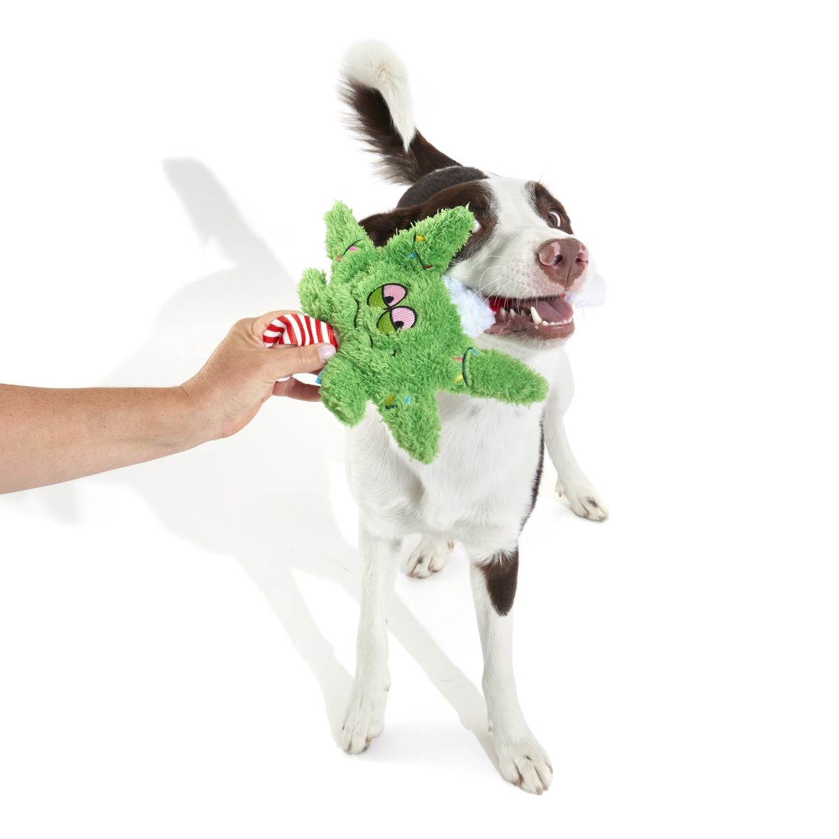 Herbie Holidaze Tug Plush Dog Toy
