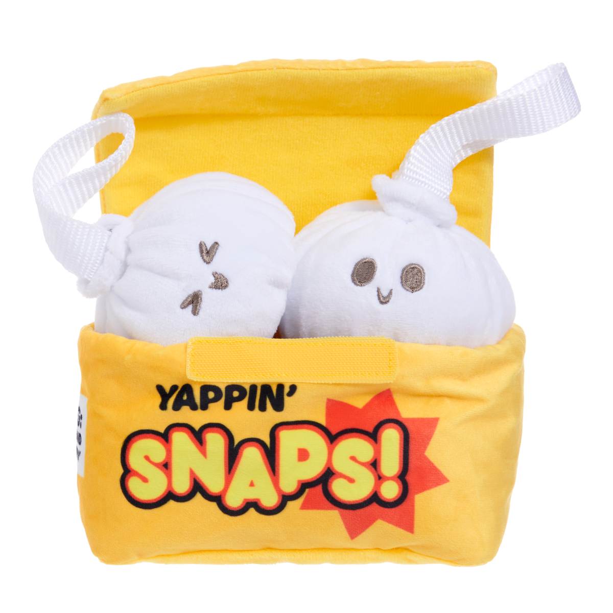 Yappy Snaps Plush Multi-Part Tug Dog Toy