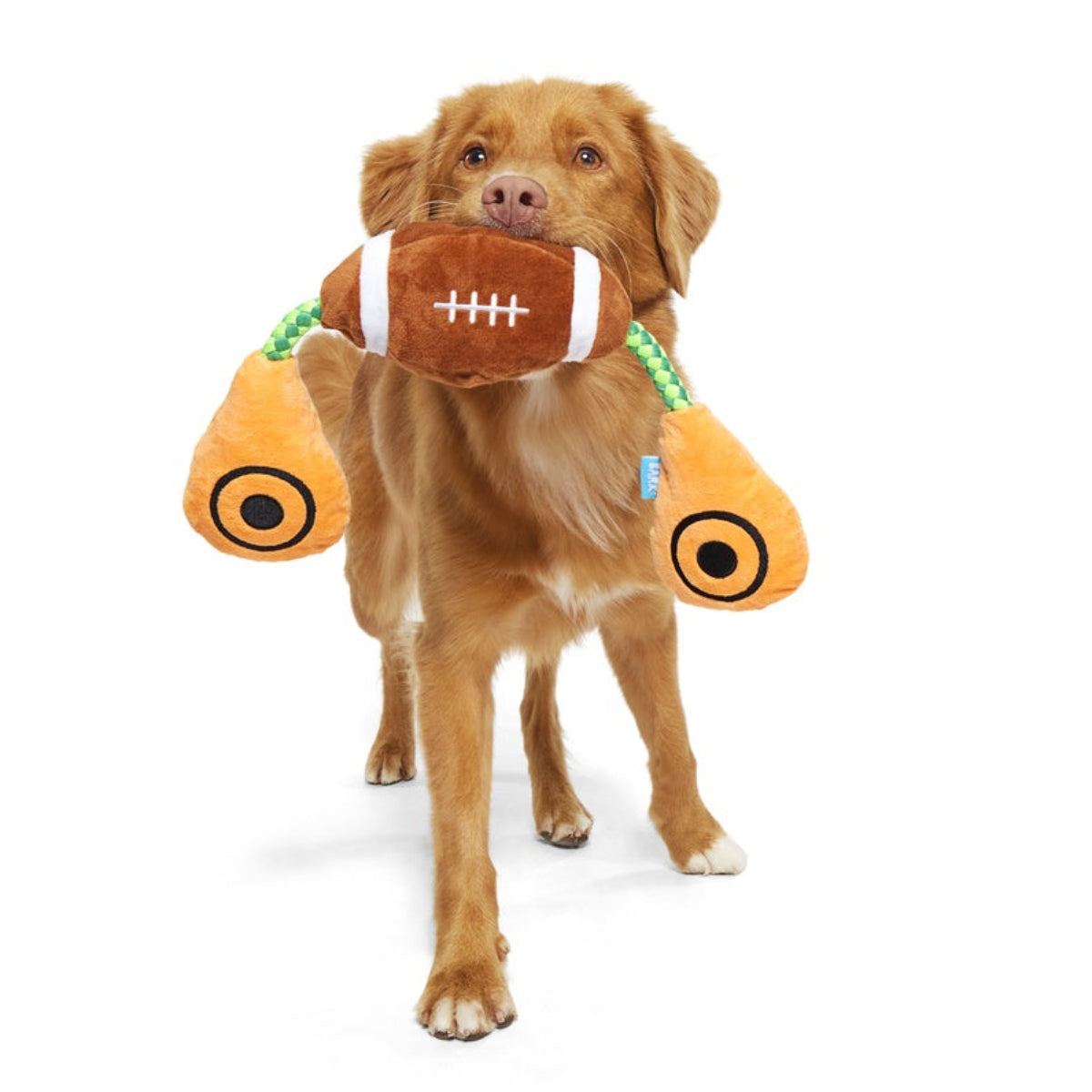 Touchdown Tug Plush Tug Dog Toy