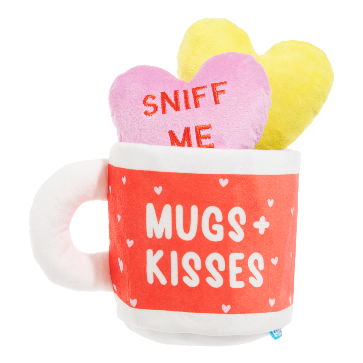 Mugs n' Kisses Plush Multi-Part + Enrichment Dog Toy
