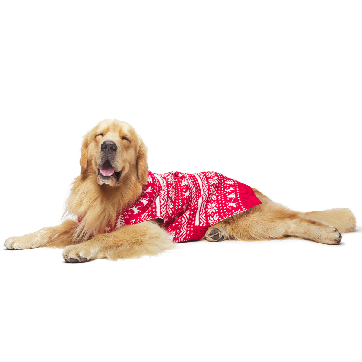 Holiday Dog Sweater#Size_L