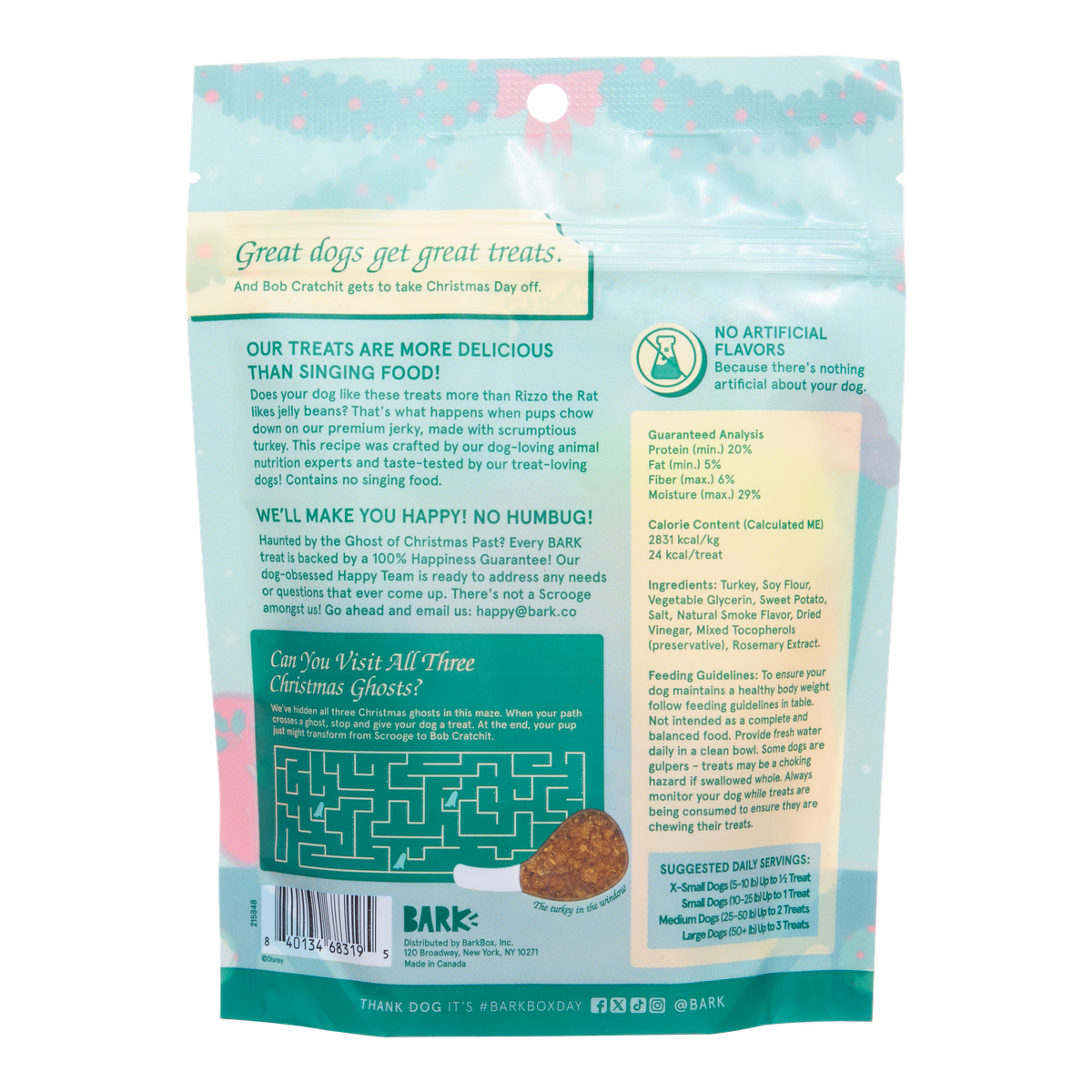 Muppets Christmas Turkey Jerky