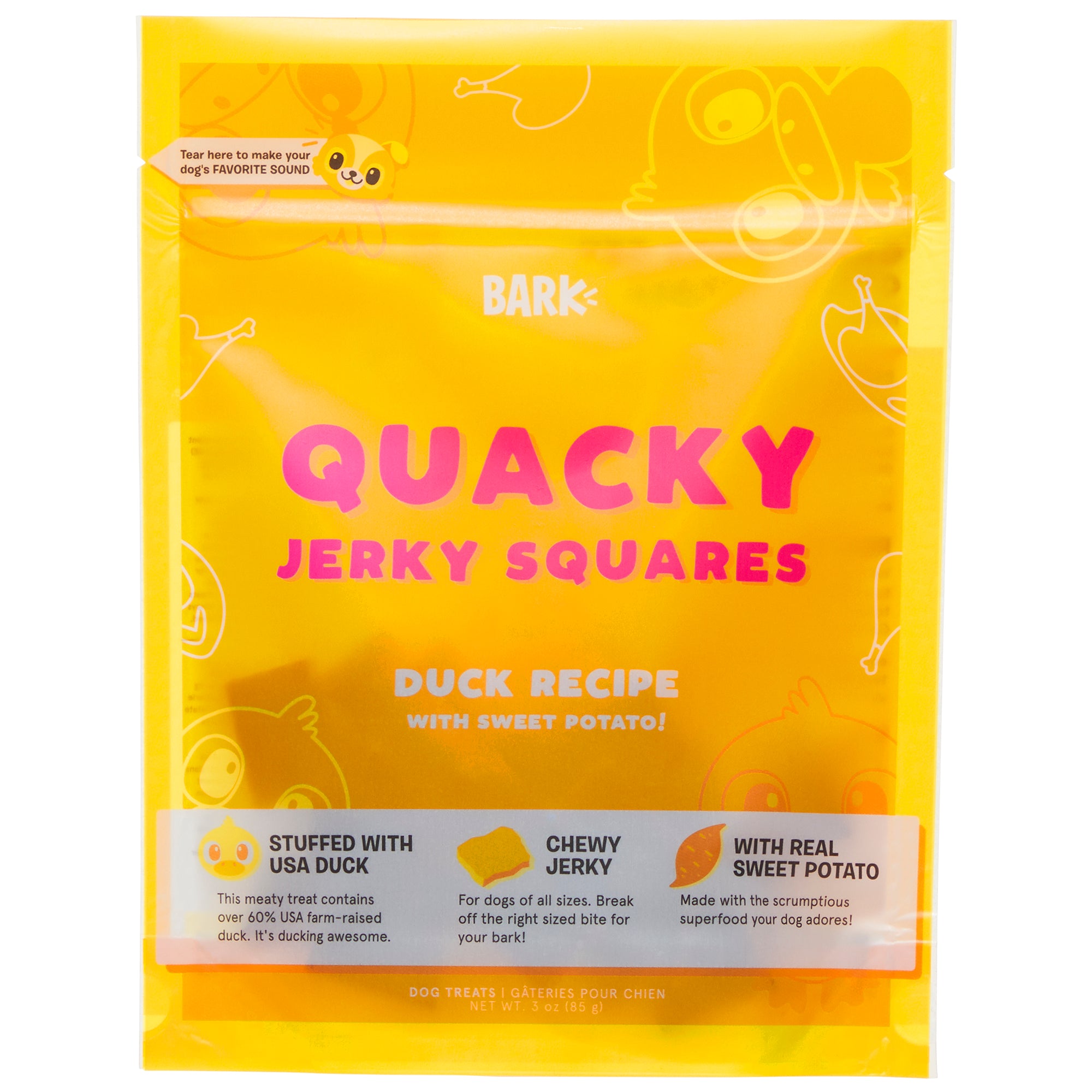 Quacky Jerky Squares
