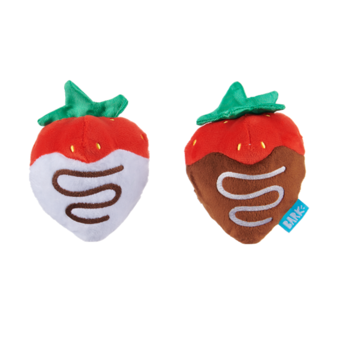 ドッグフード MIYUKI Chocolick Strawberries Plush Multi-Part Dog Toy – BARK