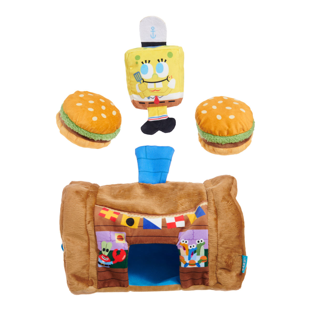 Krusty Krab Hide & Squeak Play Set – BARK