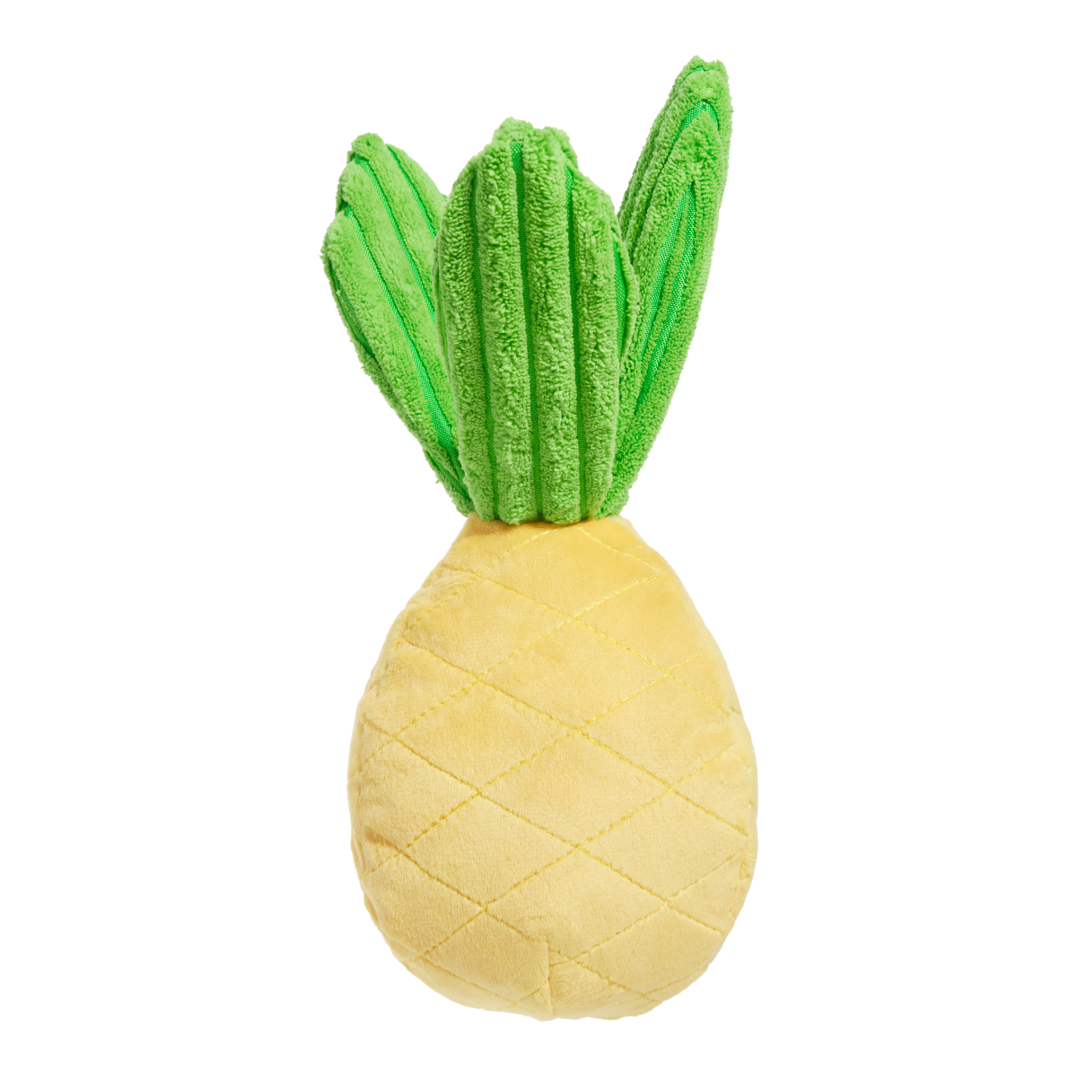 Spiky Pineyapple Plush Tug Dog Toy