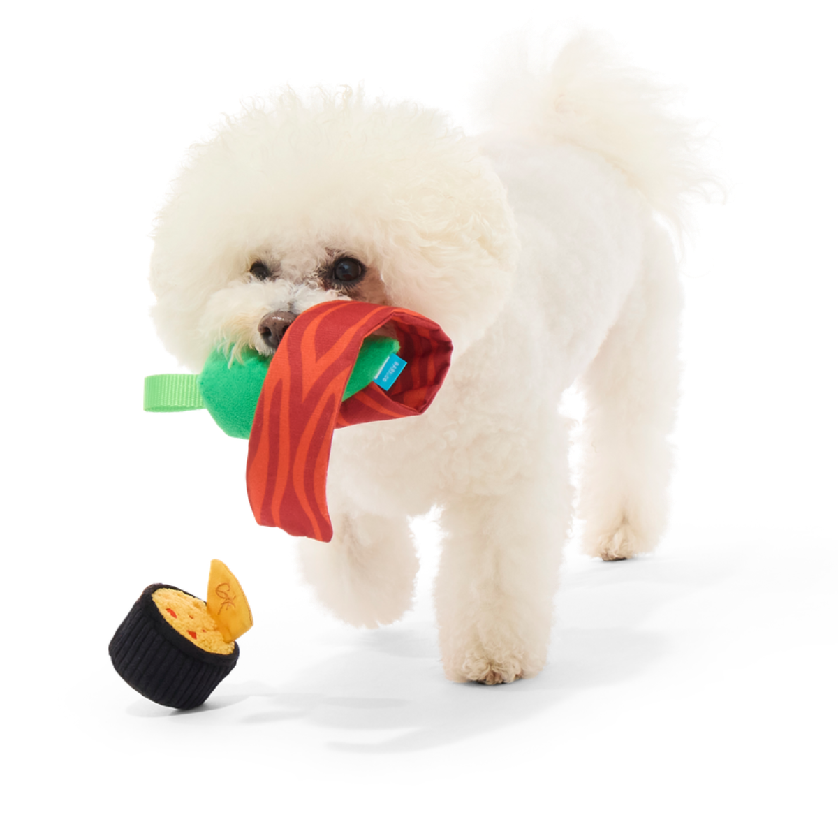Guy's Yappetizers Plush Multi-Part Dog Toy