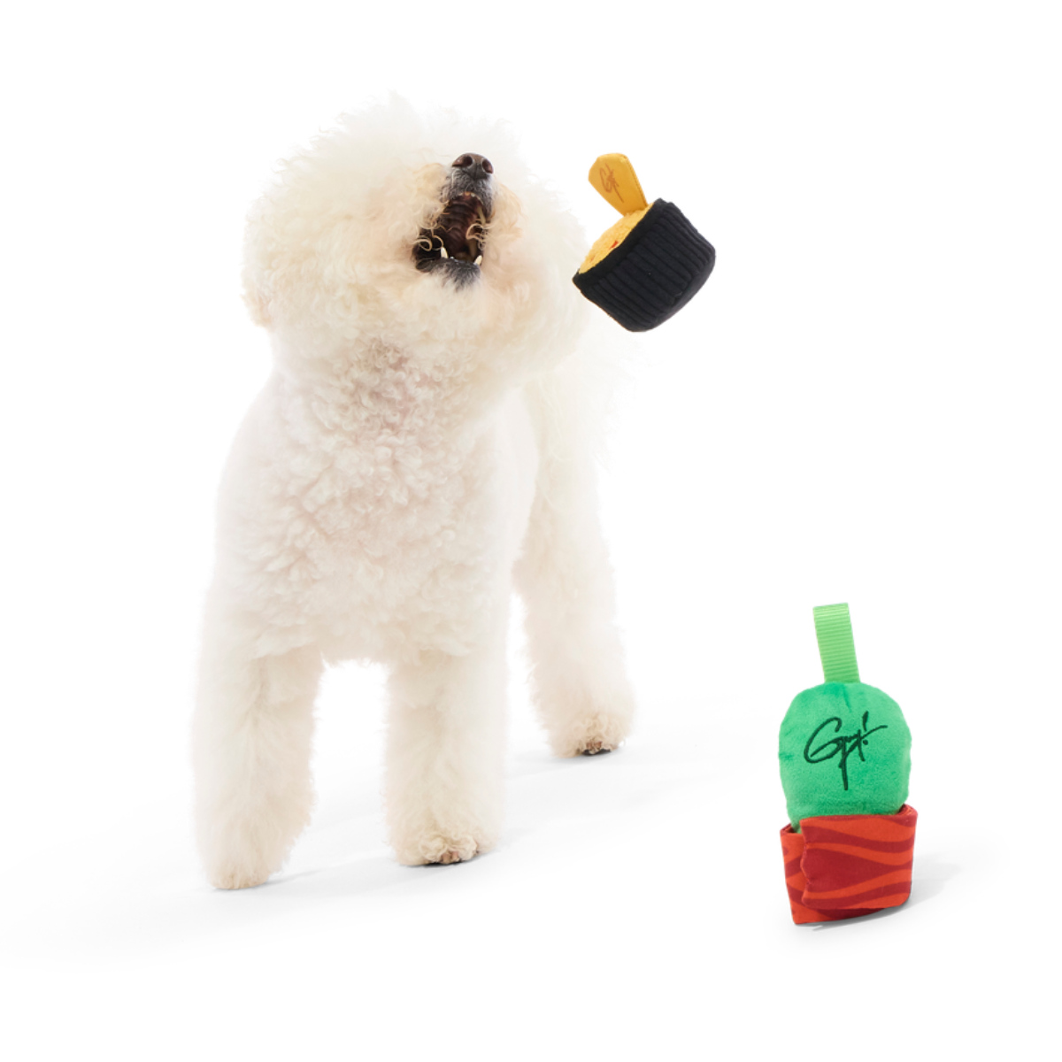 Guy's Yappetizers Plush Multi-Part Dog Toy