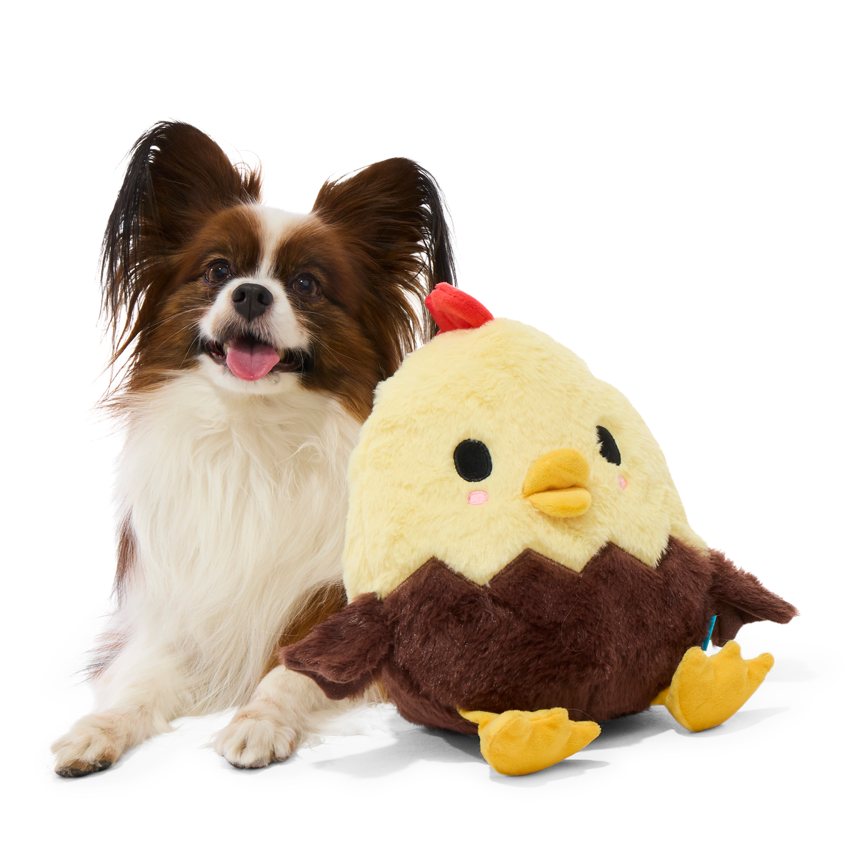 Chickie Biggie Plush Extra-Large Tug Dog Toy