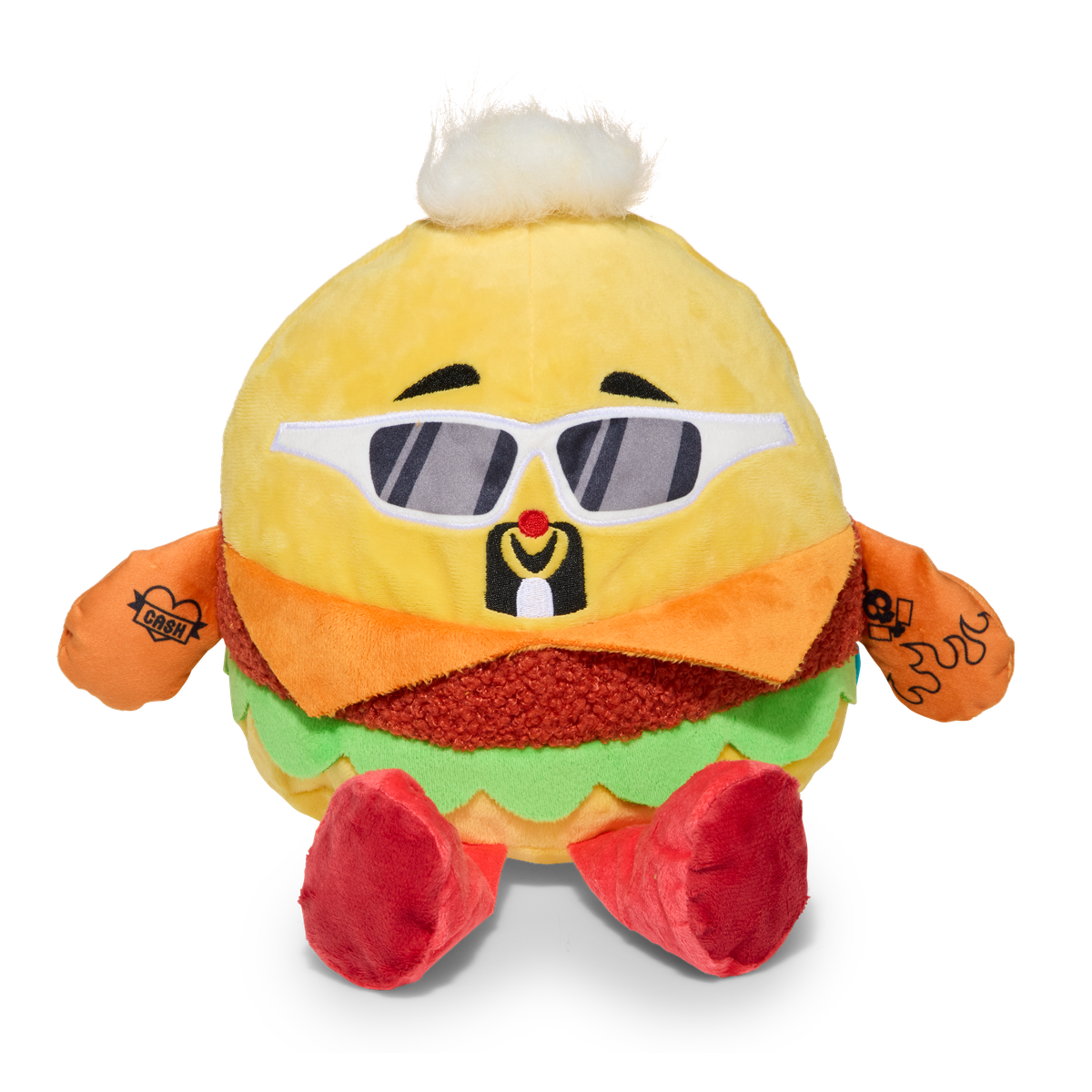 Flame-Grilled Fieri Plush Extra-Large + Tug Dog Toy