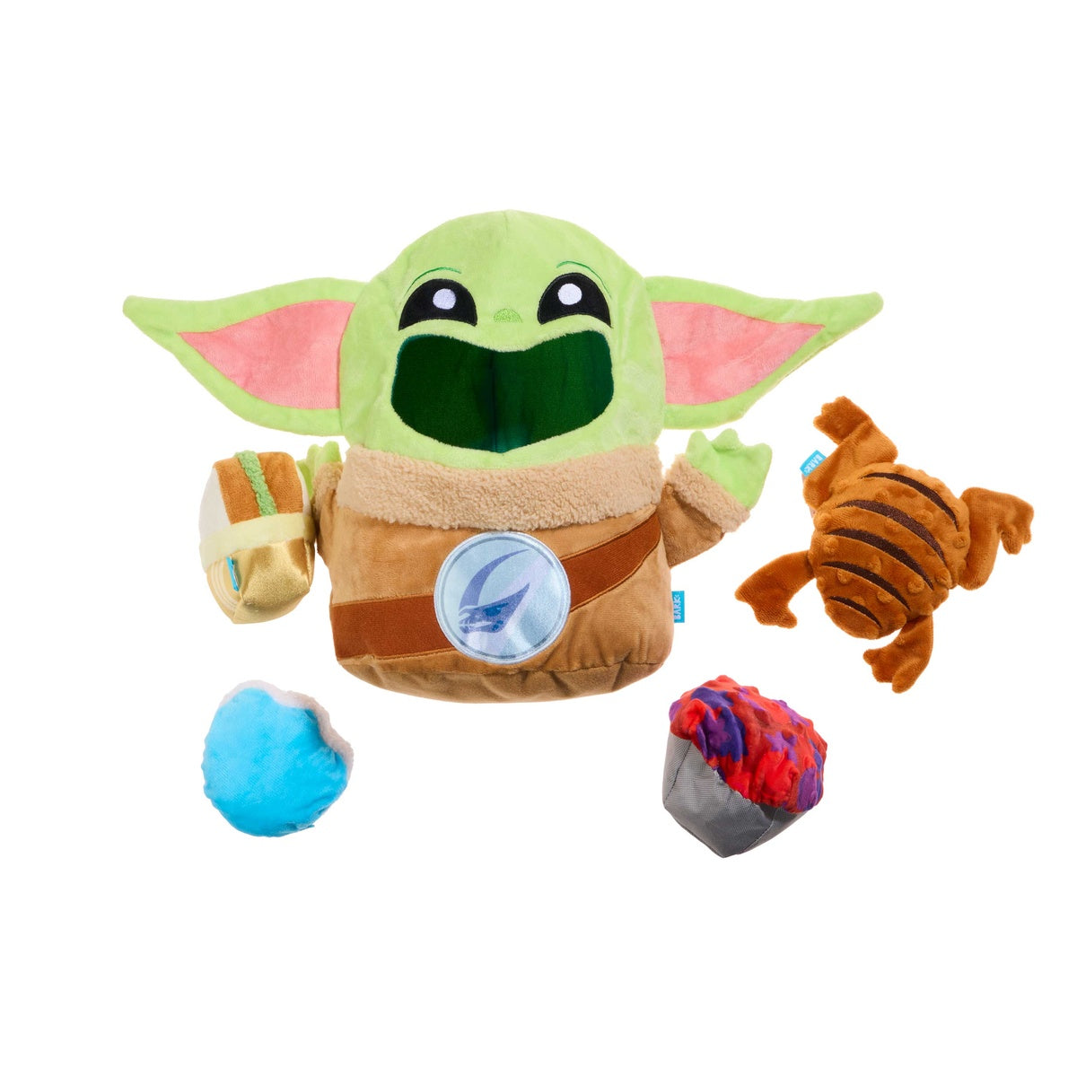 Snack Attack Grogu™ Plush Extra-Large Multi-Part + Enrichment Dog Toy