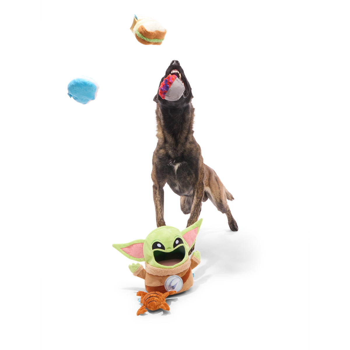 Snack Attack Grogu™ Plush Extra-Large Multi-Part + Enrichment Dog Toy